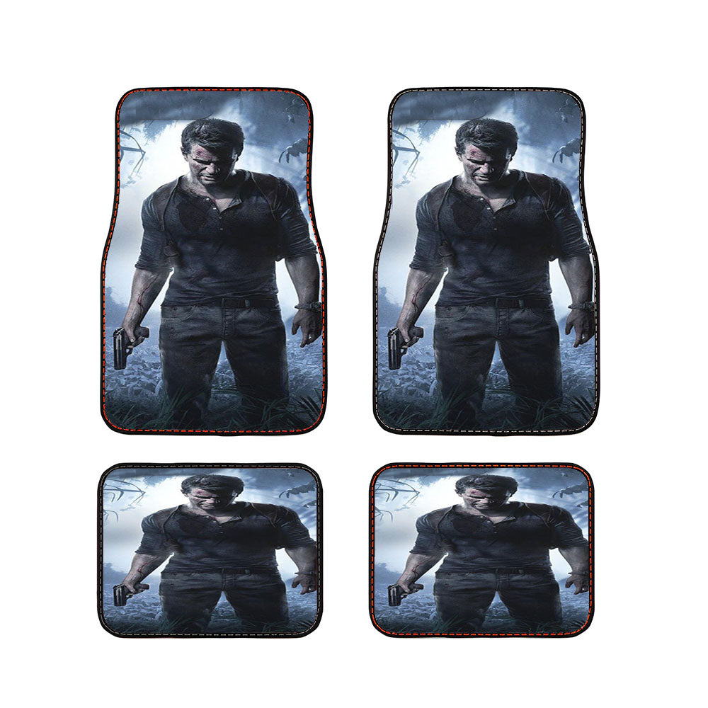 Uncharted 4 Game Car Floor Mats Accessories