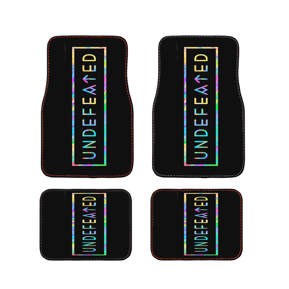 Undefeated Car Floor Mats Accessories