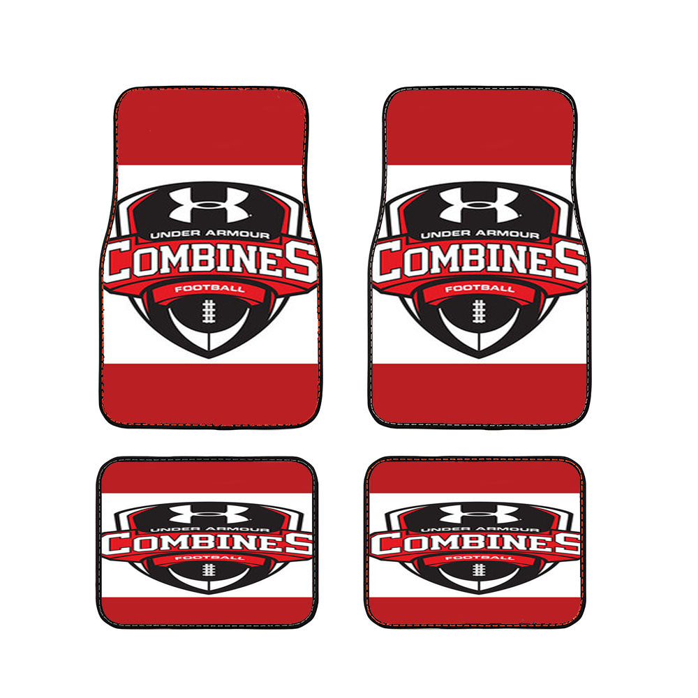 Under Armour Combines Football Logo Car Floor Mats Accessories