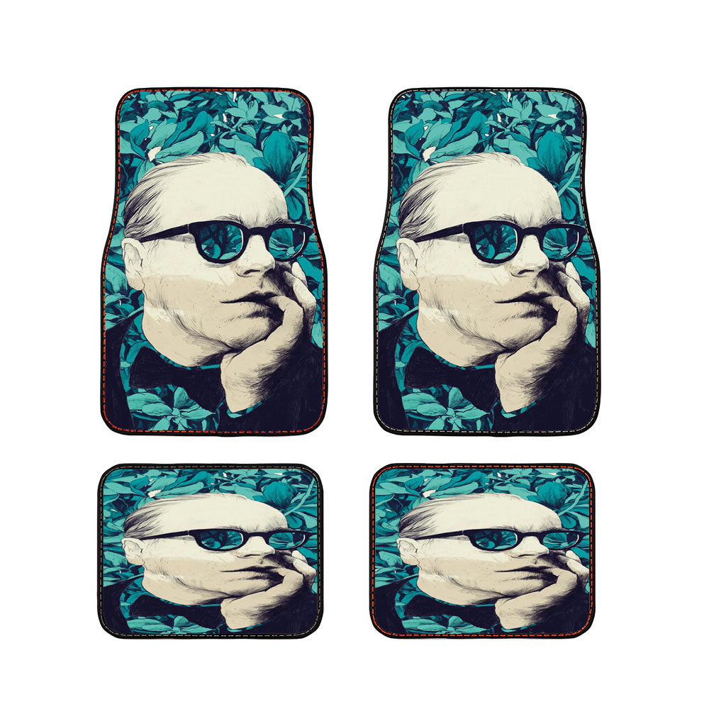 Under Cut Flowers Car Floor Mats Accessories