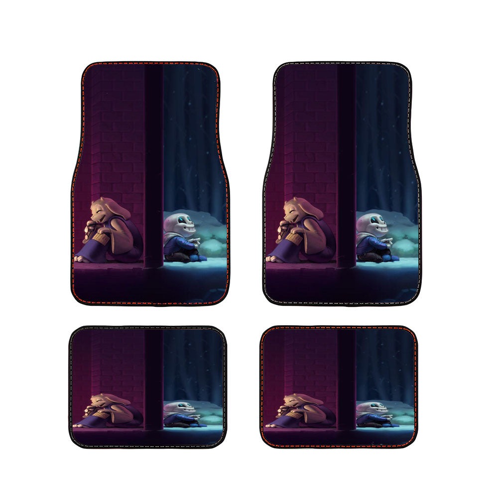 Undertale Sans And Toriel Car Floor Mats Accessories