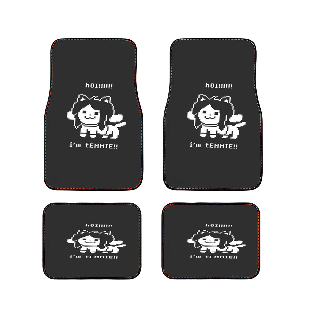 Undertale Temmie Car Floor Mats Accessories