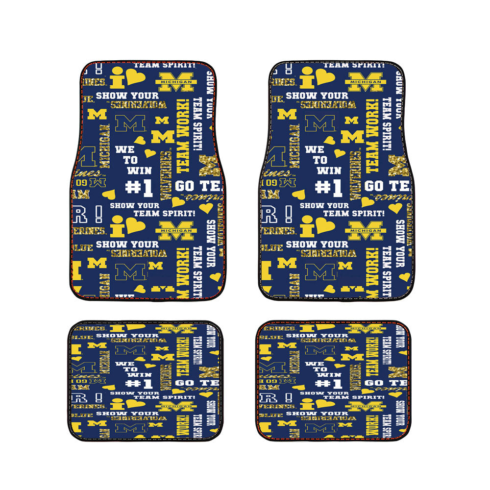 University Of Michigan Medical School Logo Car Floor Mats Accessories