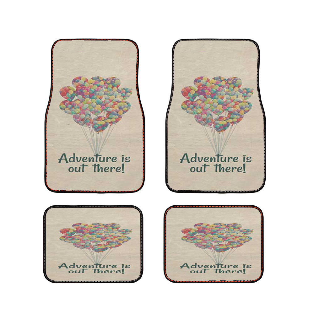 Up Adventure Tan Car Floor Mats Accessories