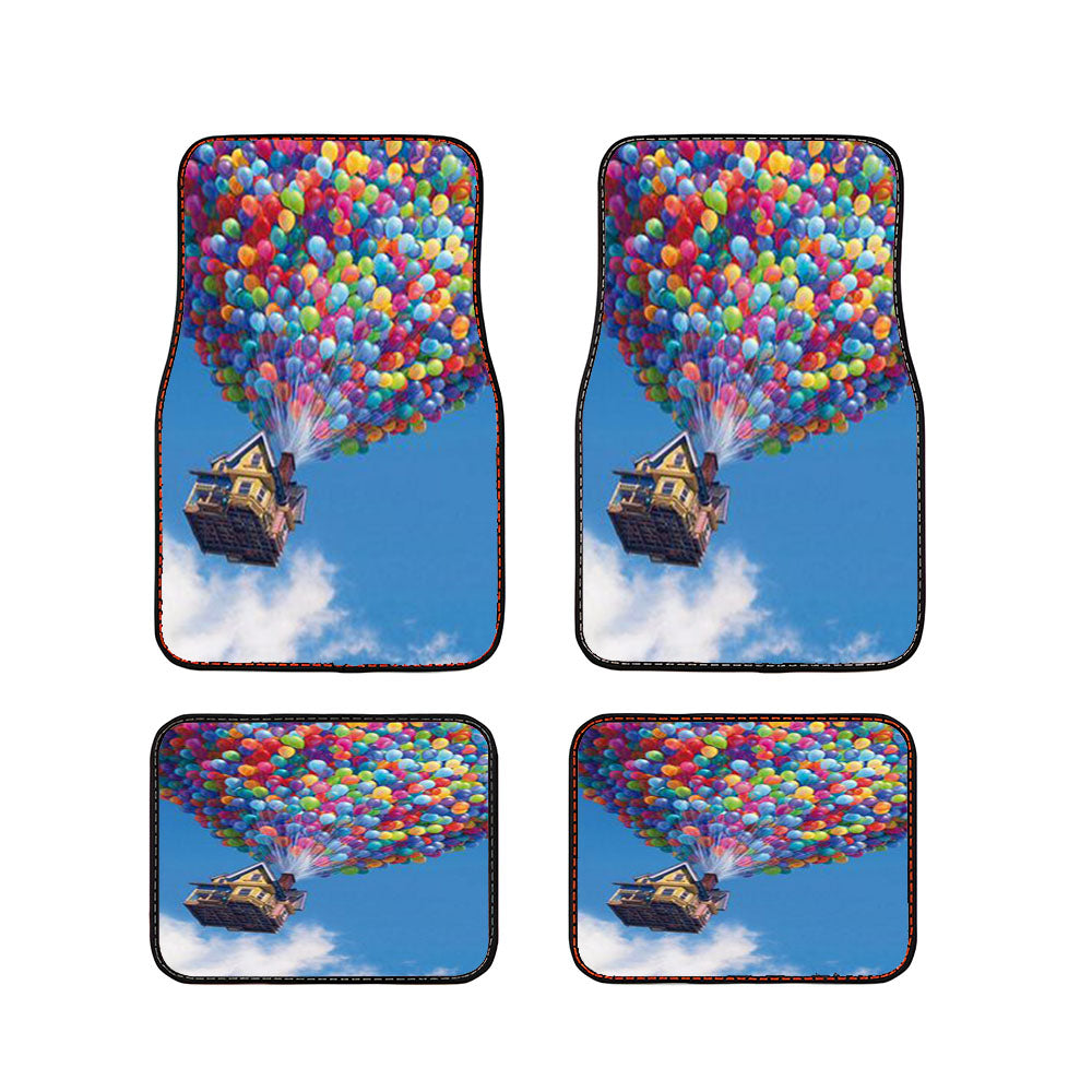 Up Balloons Car Floor Mats Accessories