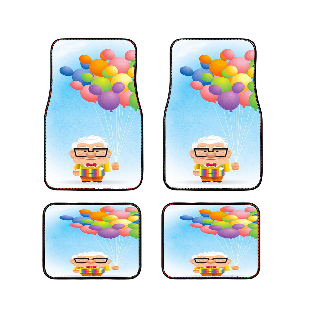Up Cartoon Carl Car Floor Mats Accessories