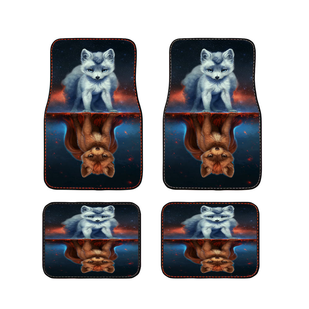 Upside Down Mirror Vulpix Pokemon Car Floor Mats Accessories