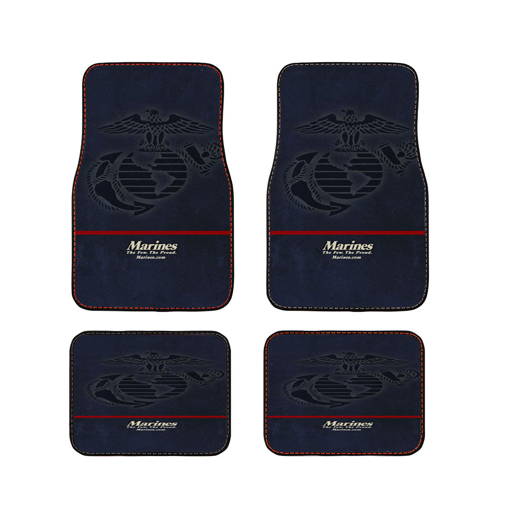 Us Marine Corps Icon Car Floor Mats Accessories