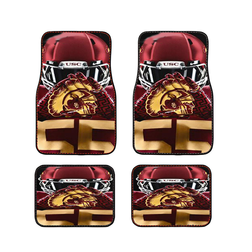 Usc Trojans Football Car Floor Mats Accessories