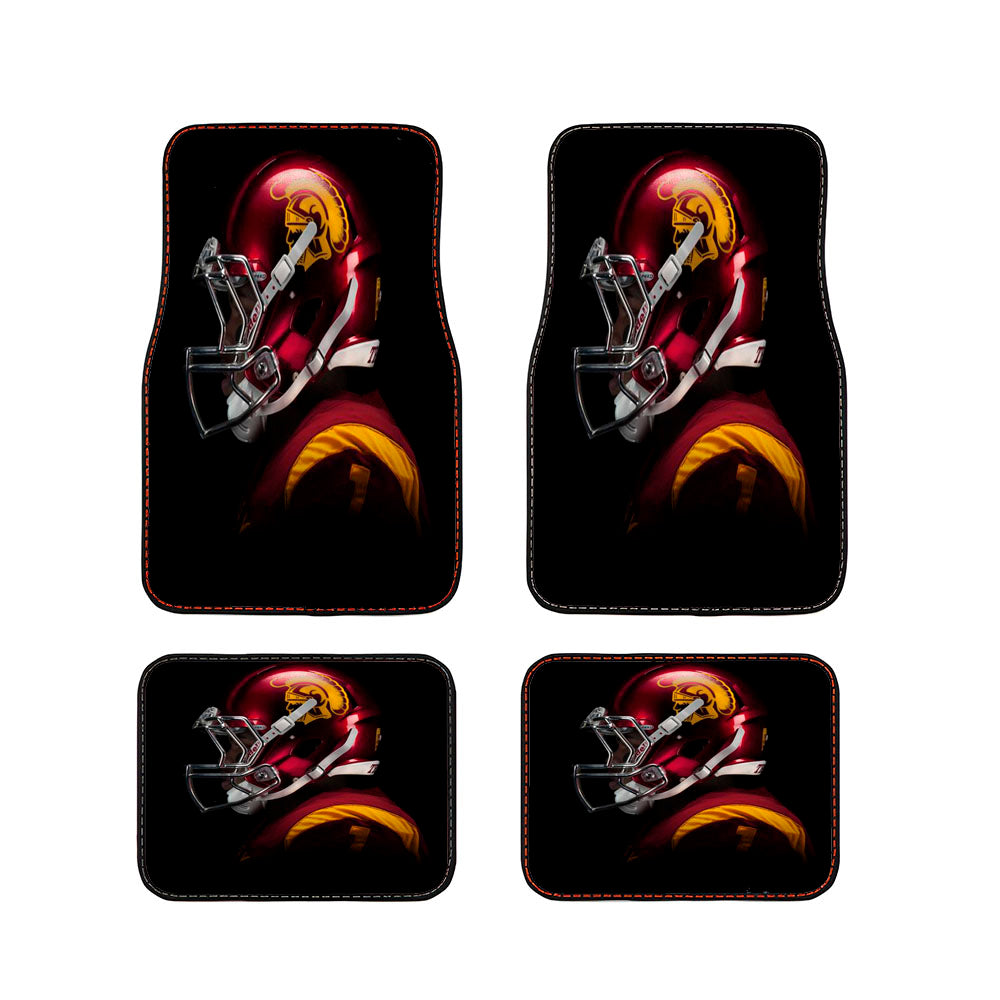 Usc Trojans Logo Car Floor Mats Accessories
