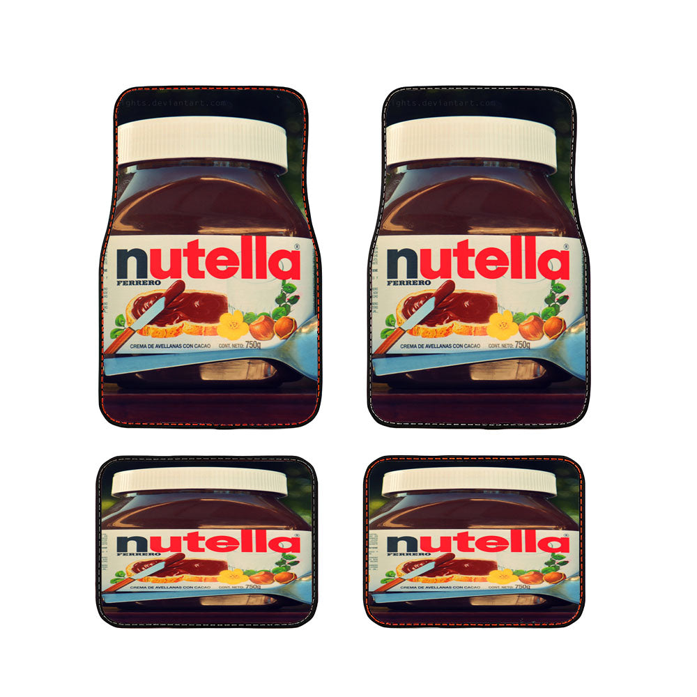 Utella, Paste, Chocolate Car Floor Mats Accessories