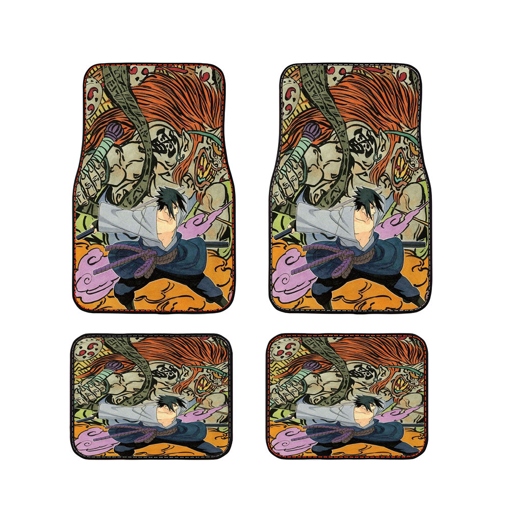 Uzumaki Naruto Anime Car Floor Mats Accessories