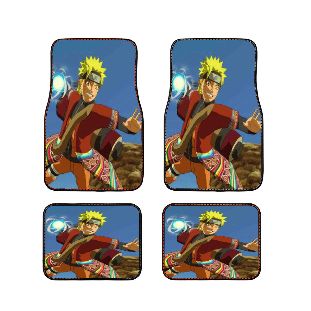 Uzumaki Naruto Power Car Floor Mats Accessories