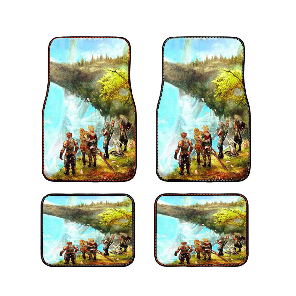 Valak Mountain Xenoblade Car Floor Mats Accessories