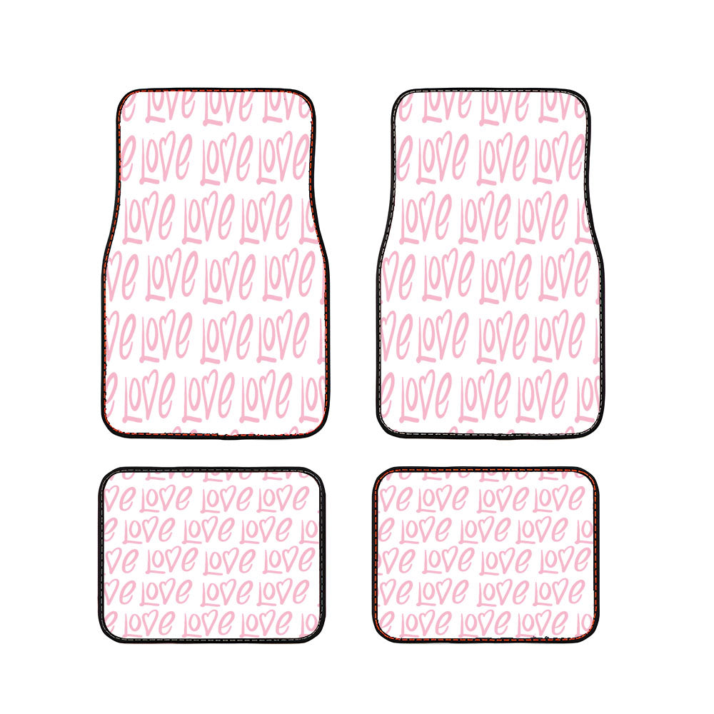Valentines Day Pattern 09 Car Floor Mats Accessories
