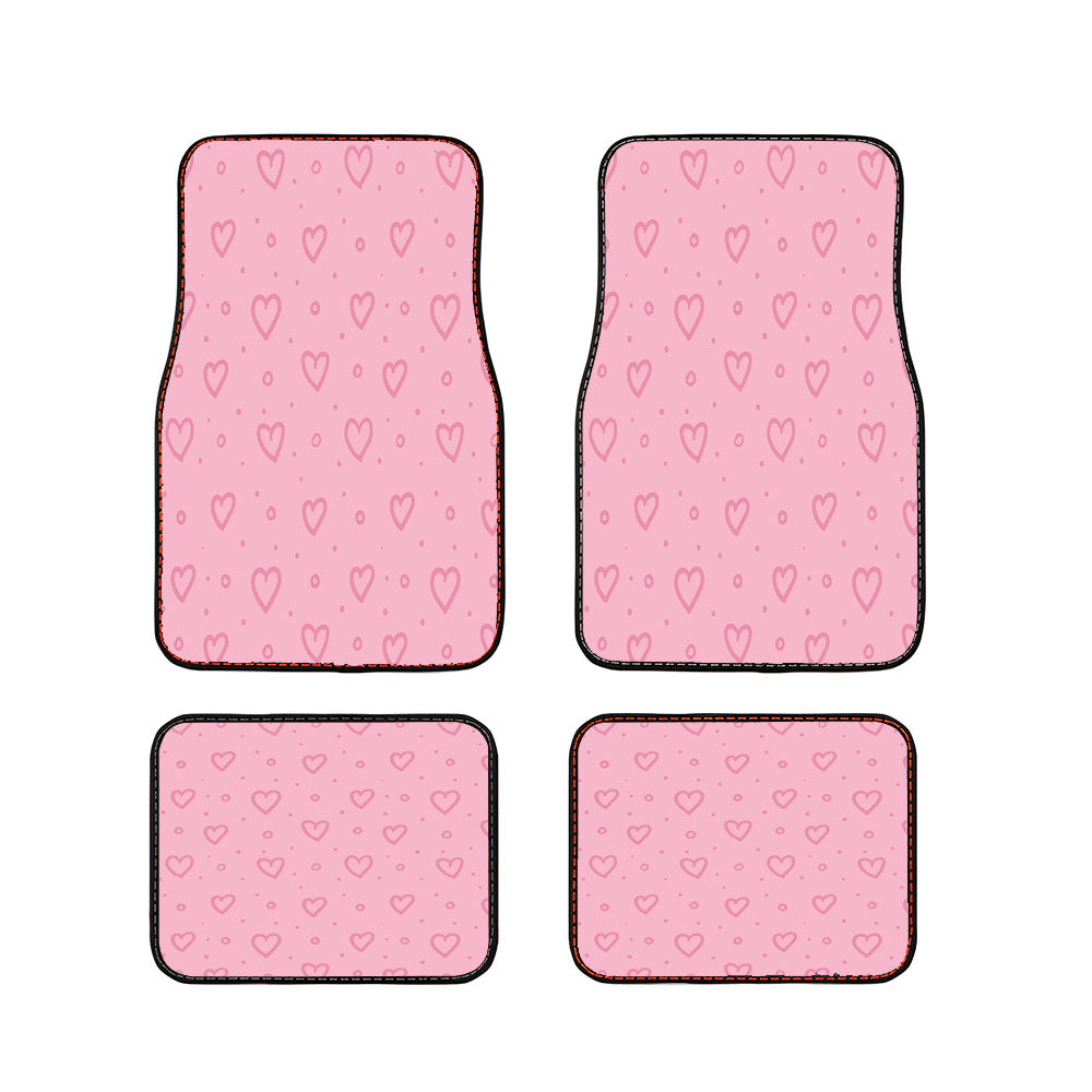 Valentines Day Pattern 10 Car Floor Mats Accessories