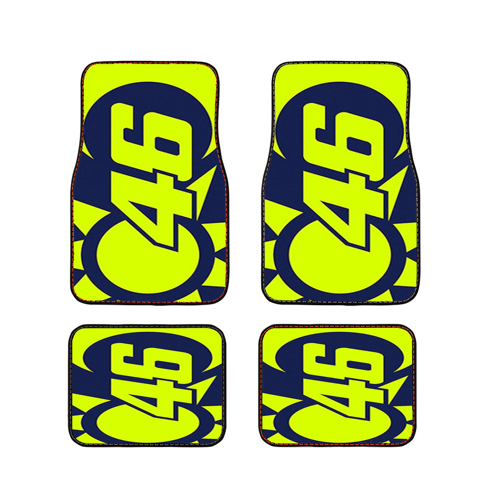 Valentino Rossi Sun Moon Car Floor Mats Accessories