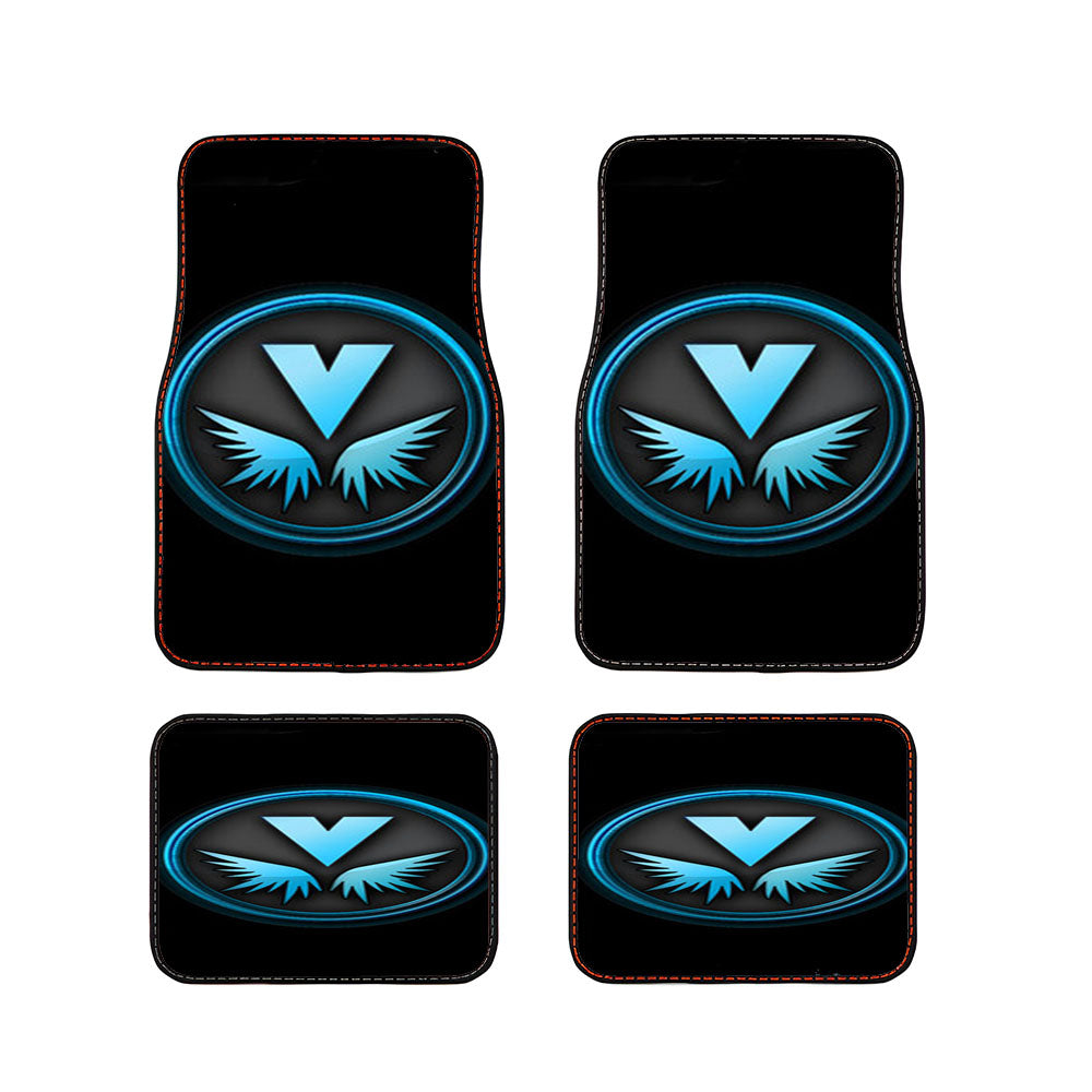 Valkyrie Logo Black Car Floor Mats Accessories