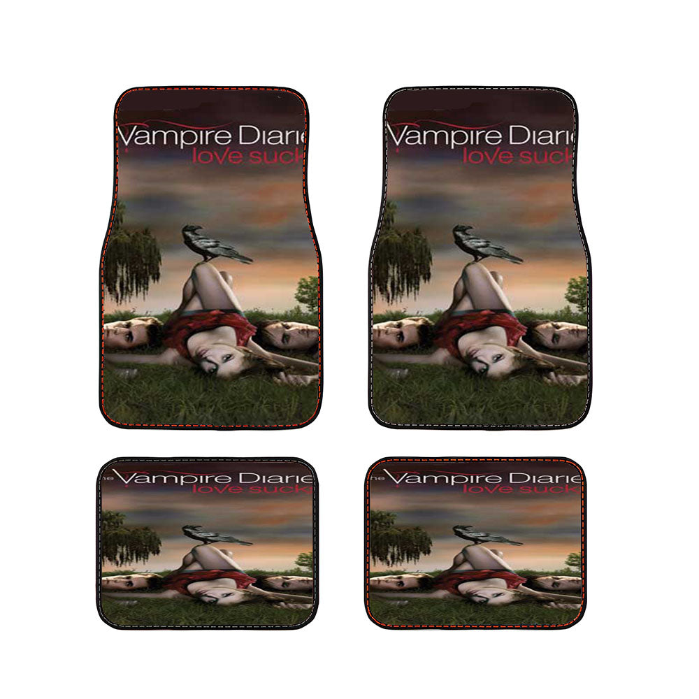 Vampire Diaries Trio Crow Car Floor Mats Accessories