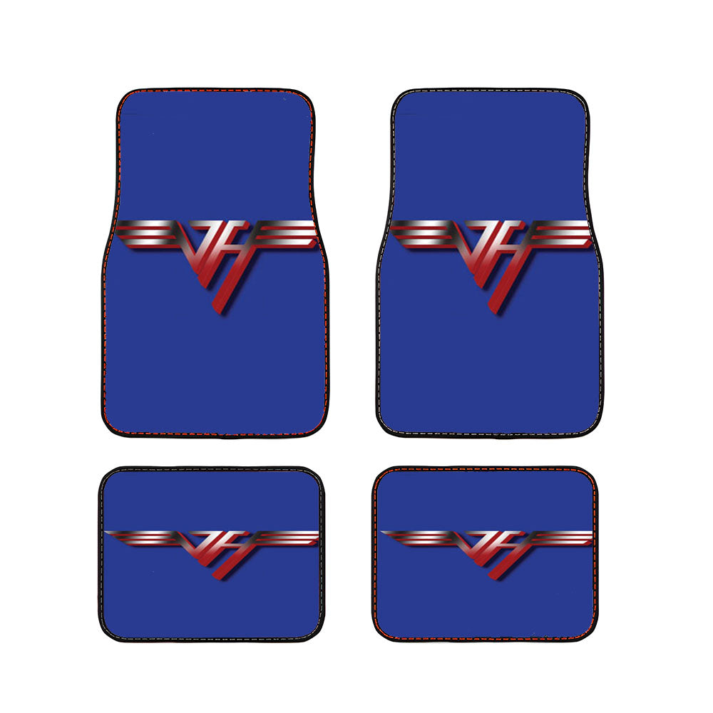 Van Halen Red Car Floor Mats Accessories