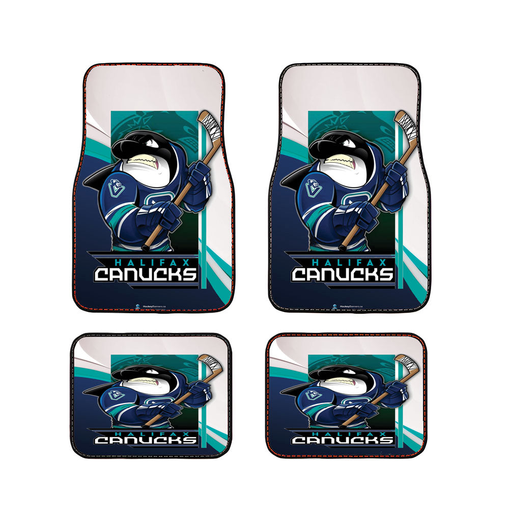 Vancouver Canucks Hockey Car Floor Mats Accessories