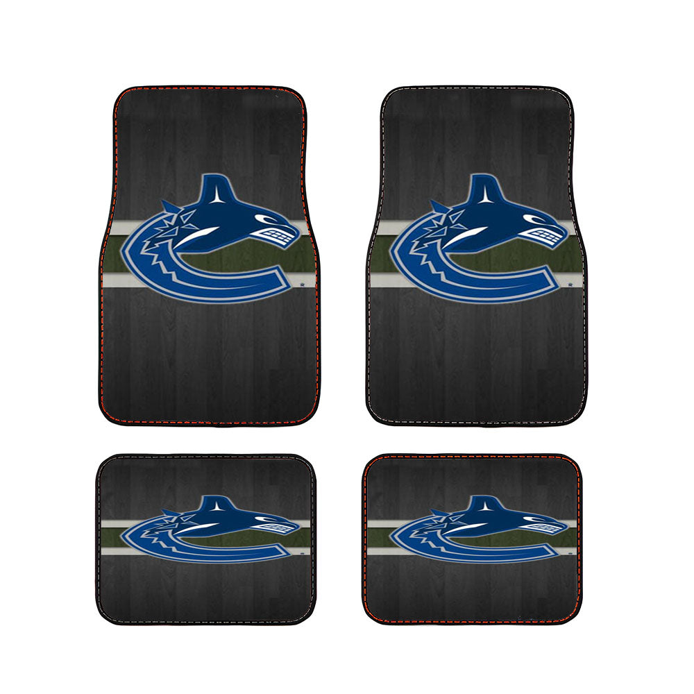 Vancouver Canucks Logo Car Floor Mats Accessories