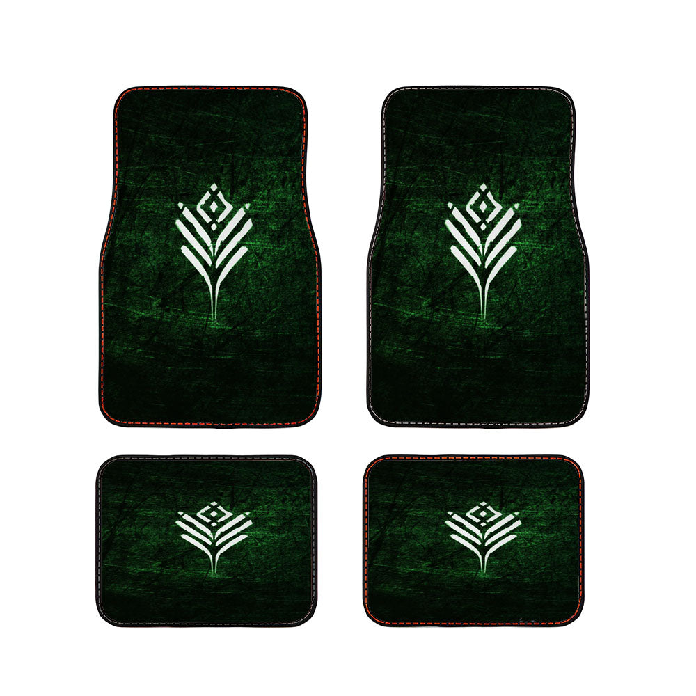 Vangard Destiny Symbol Wallpaper Car Floor Mats Accessories
