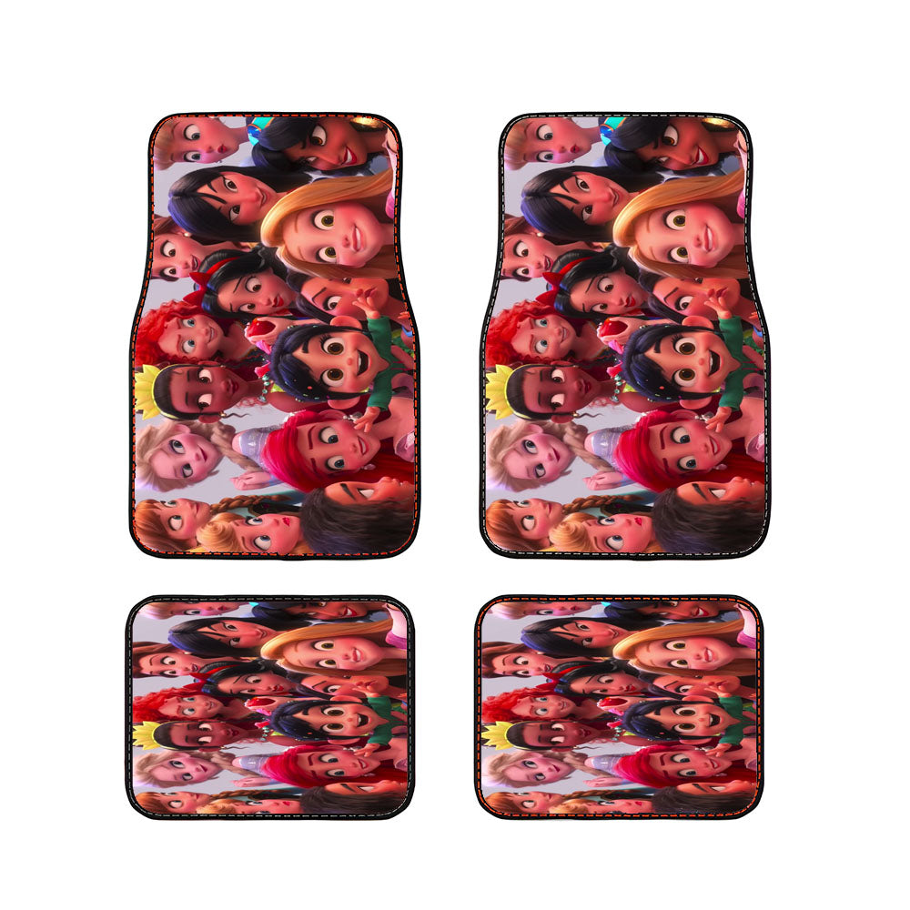Vannelope Von Schweetz And All Disney Princess Character Car Floor Mats Accessories