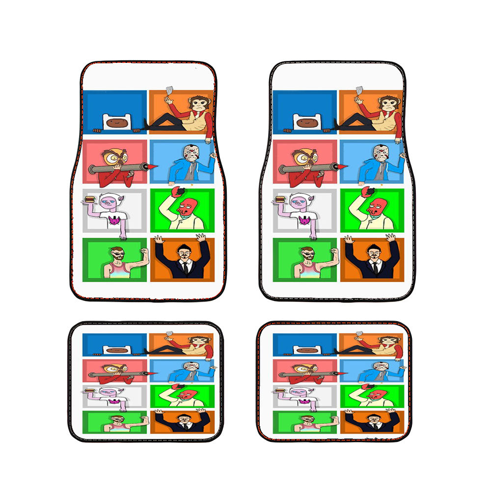 Vanossgaming And Friends Youtubers Car Floor Mats Accessories