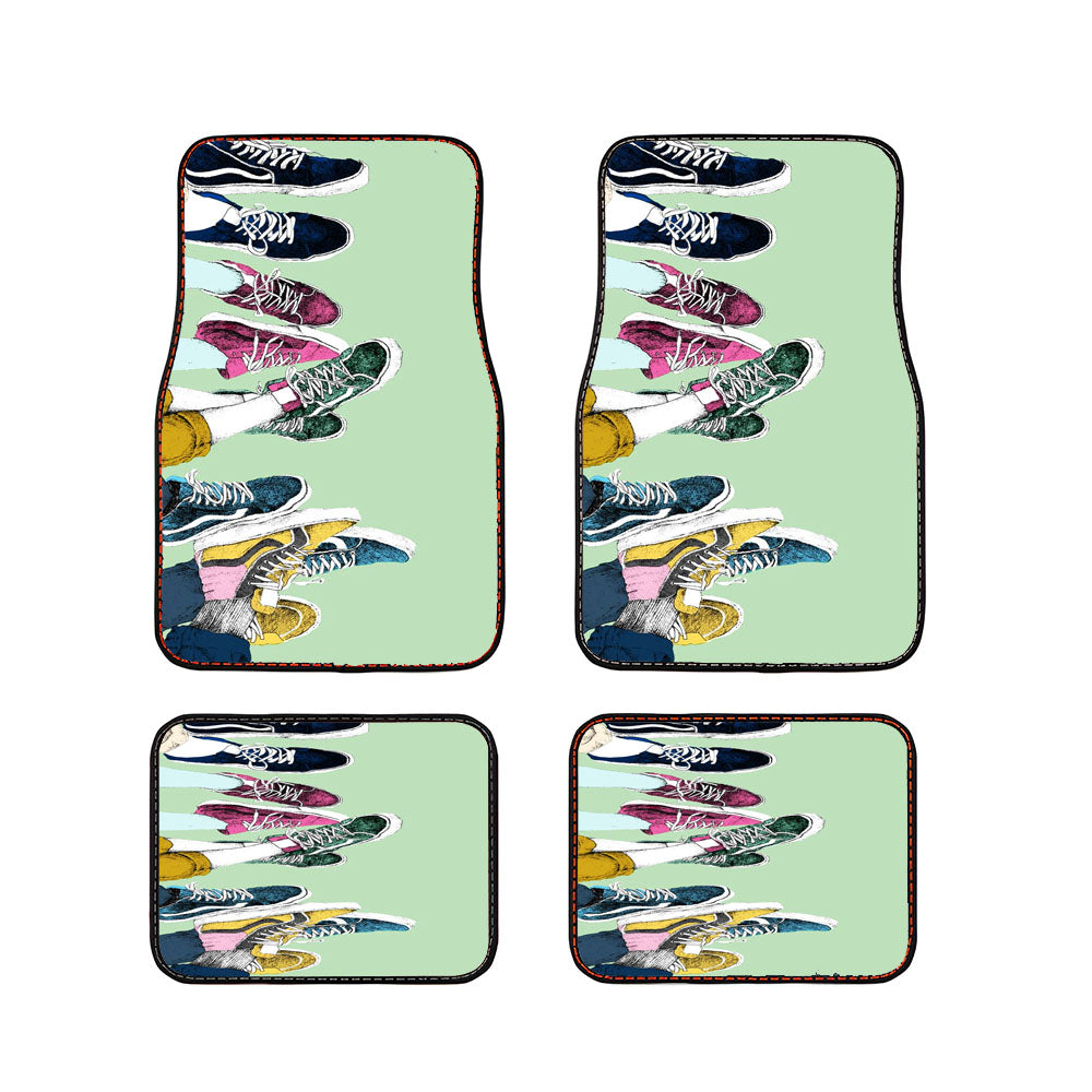 Vans Shoes Colleges Car Floor Mats Accessories