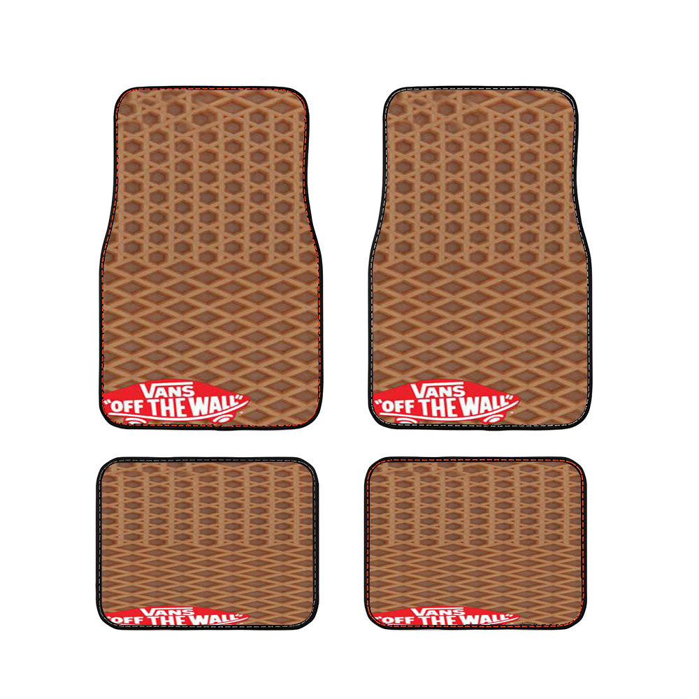 Vans Sol Pattern Car Floor Mats Accessories