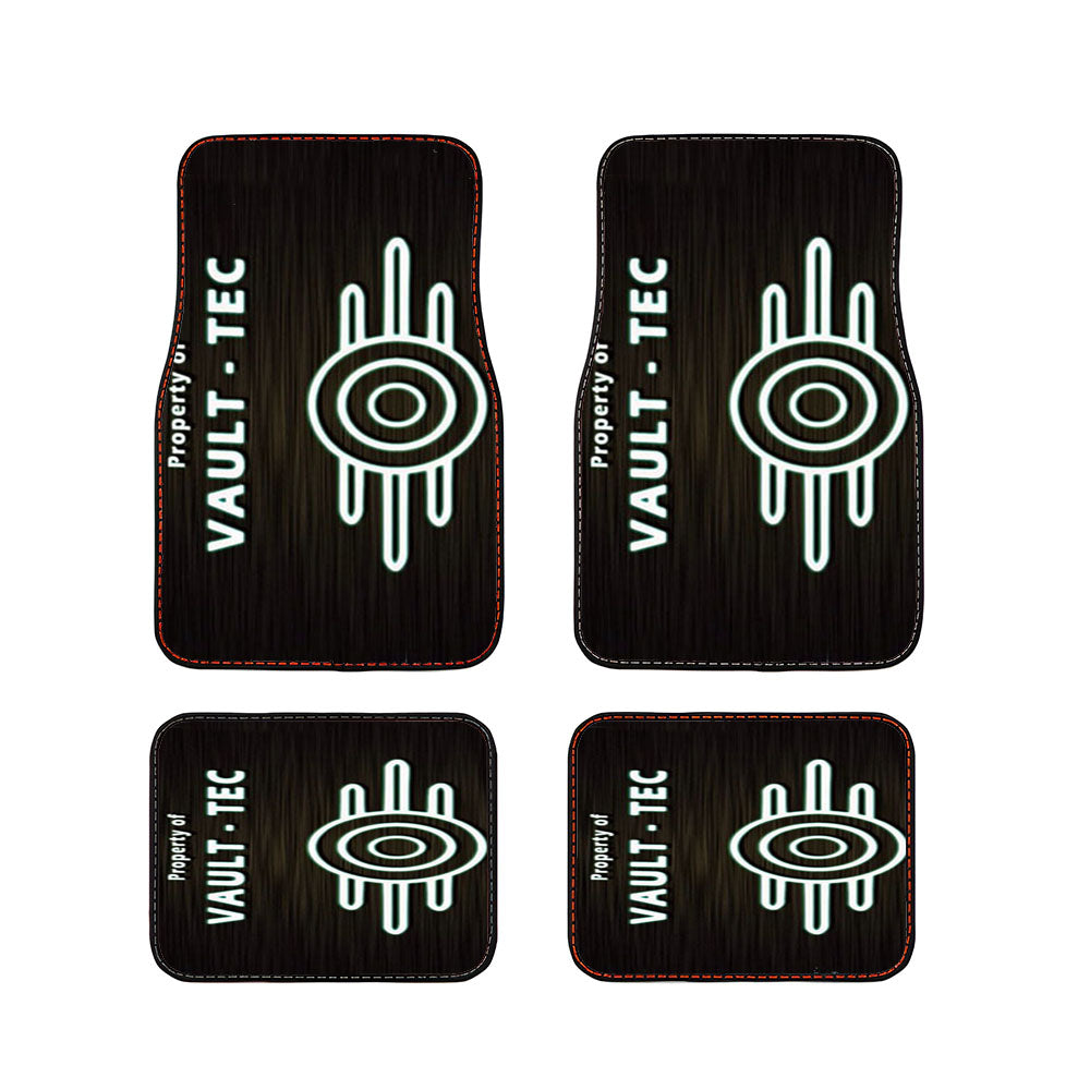 Vault Tec Car Floor Mats Accessories