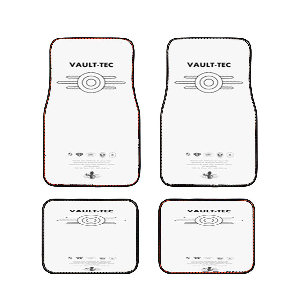 Vault Tec Symbol Car Floor Mats Accessories