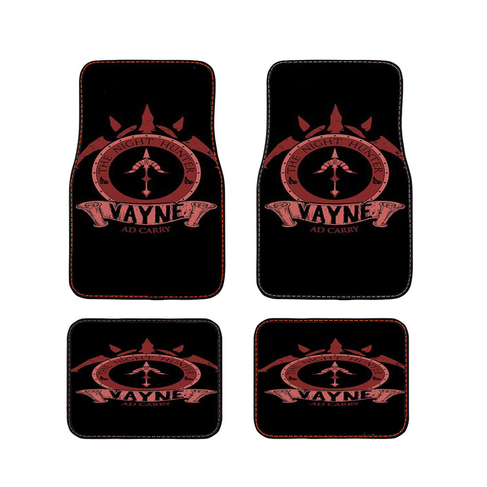 Vayne The Night Hunter Car Floor Mats Accessories