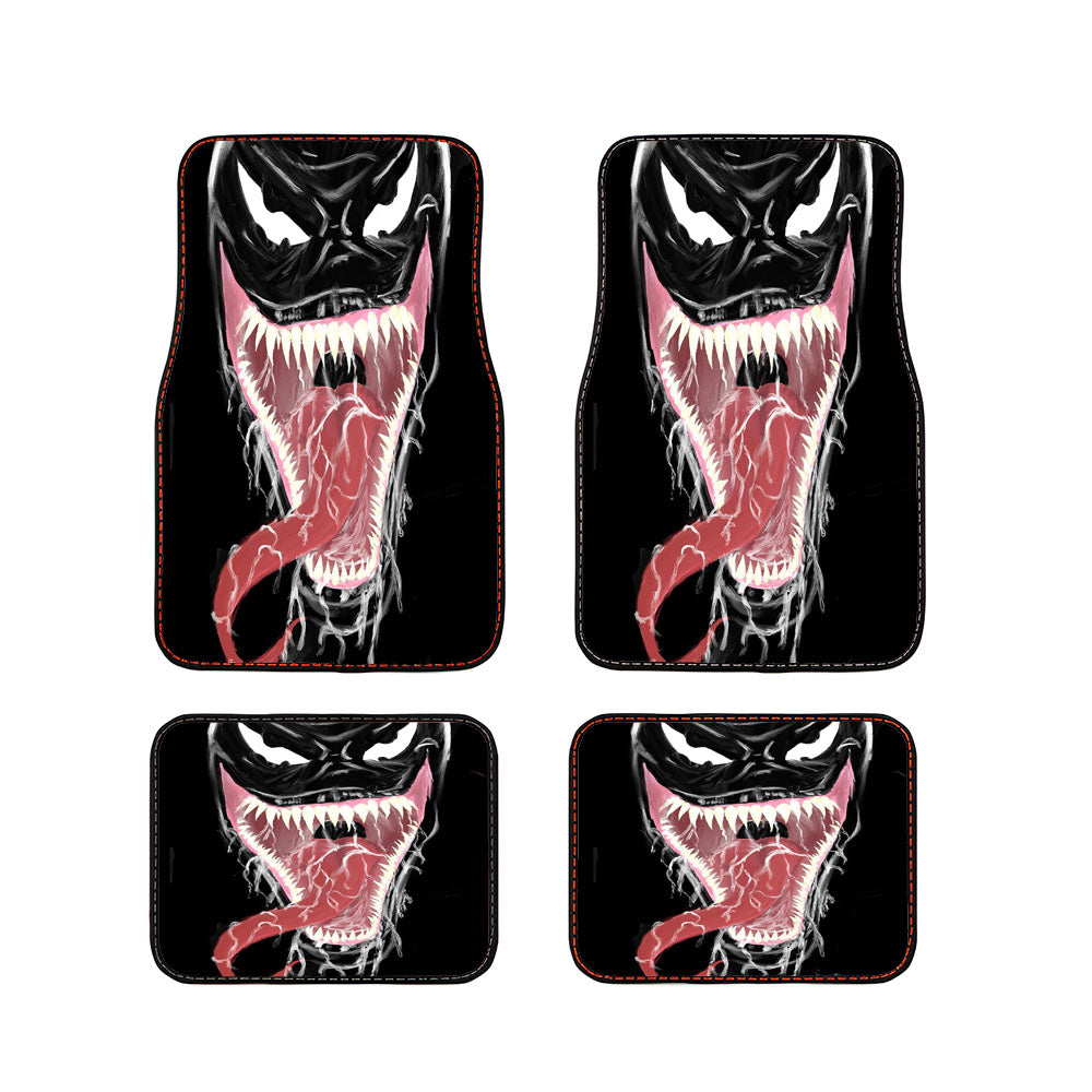Venom Marvel Art Car Floor Mats Accessories