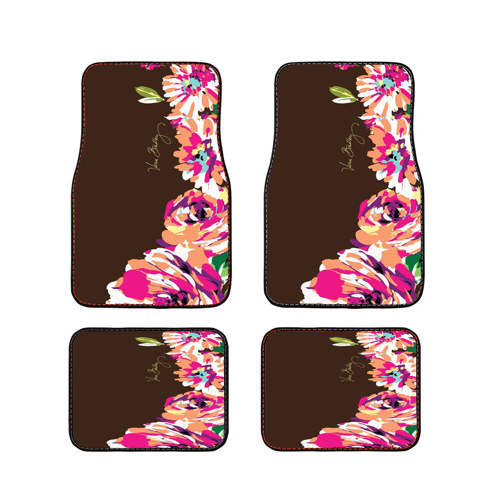 Vera Bradley Elegant Paisley Car Floor Mats Accessories