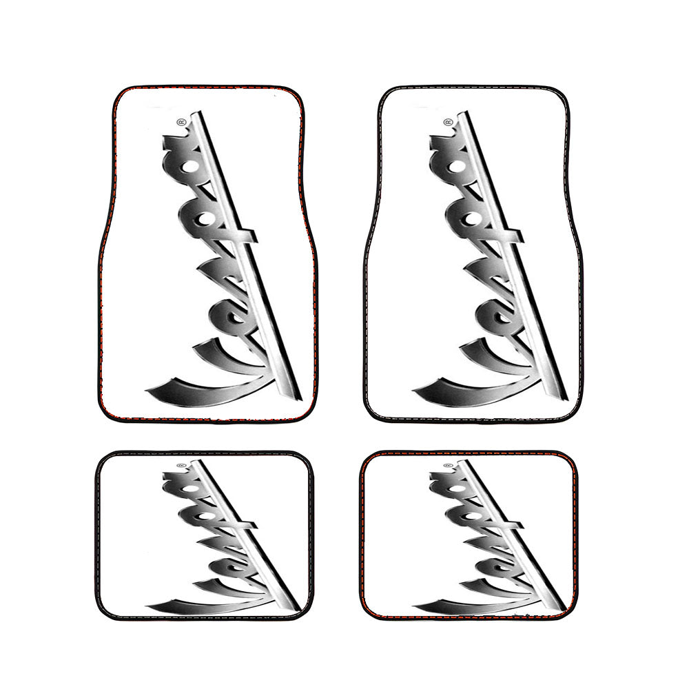 Vespa Logo'S Car Floor Mats Accessories