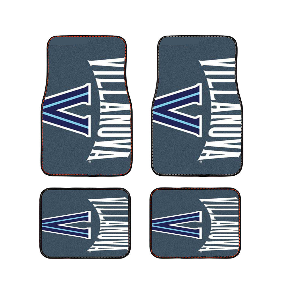 Villanova Wildcats Logo Plain Car Floor Mats Accessories
