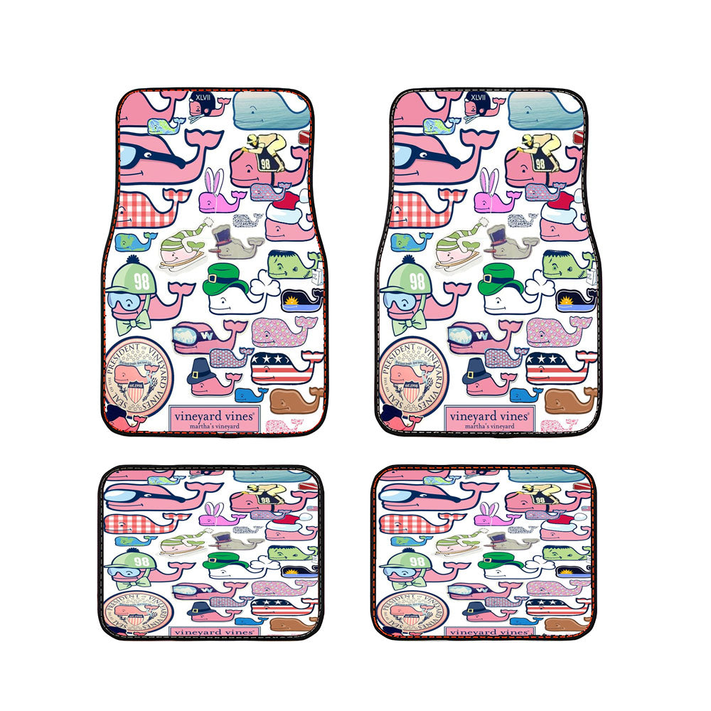 Vineyard Vines Collection Car Floor Mats Accessories