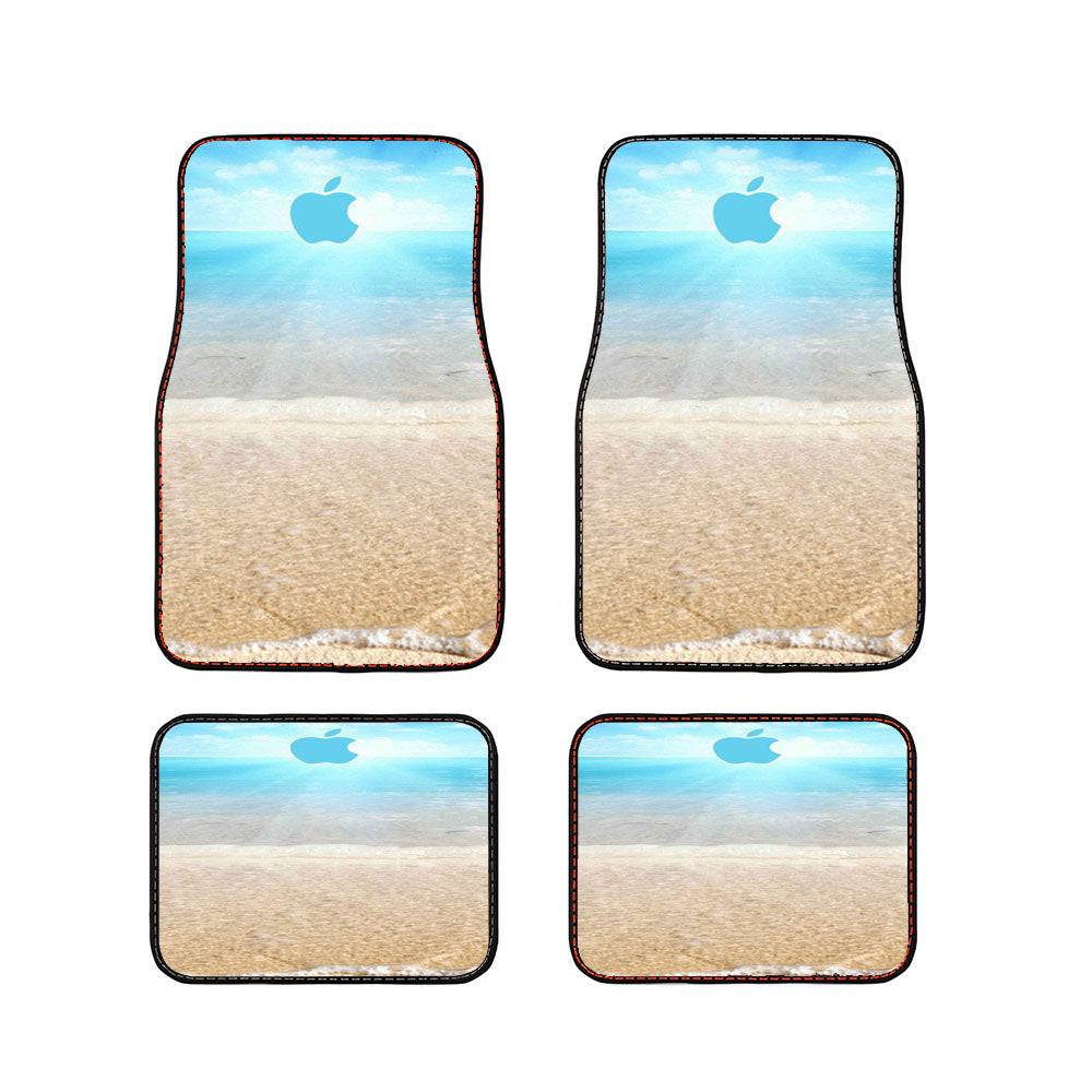 Vintage Beach Car Floor Mats Accessories
