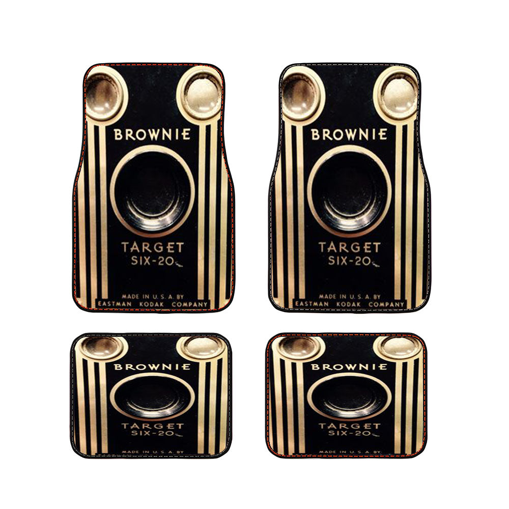 Vintage Camera Car Floor Mats Accessories