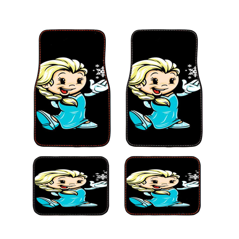 Vintage Snow Queen Car Floor Mats Accessories