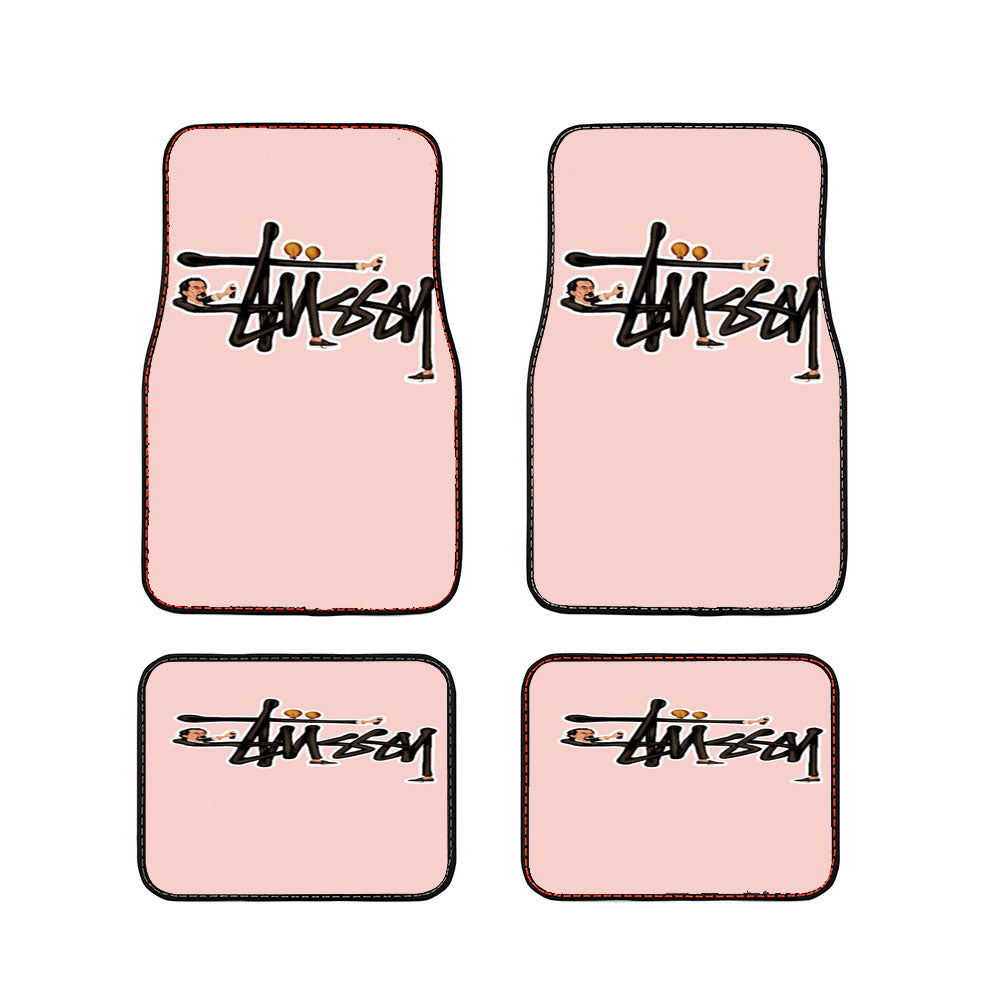 Vintage Stussy Logo Car Floor Mats Accessories