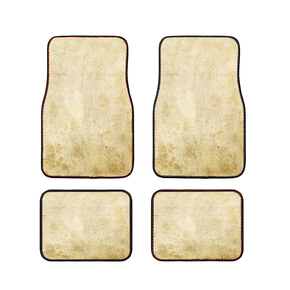 Vintage Texture Background Car Floor Mats Accessories