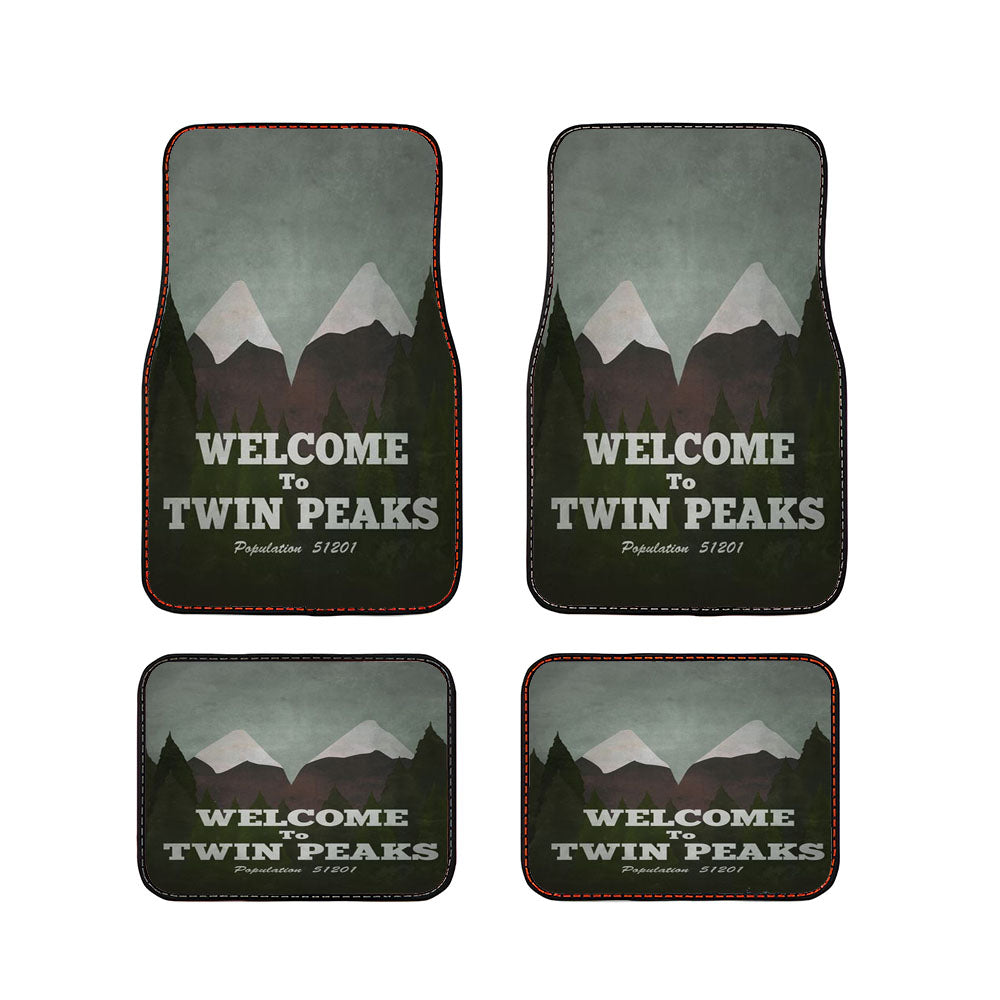 Visit Twin Peaks Car Floor Mats Accessories