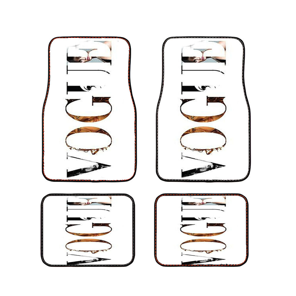 Vogue Logo Car Floor Mats Accessories