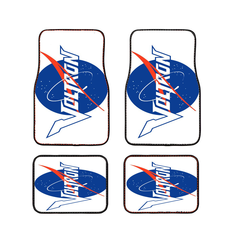 Voltron Galaxy Parody Logo Nasa Car Floor Mats Accessories