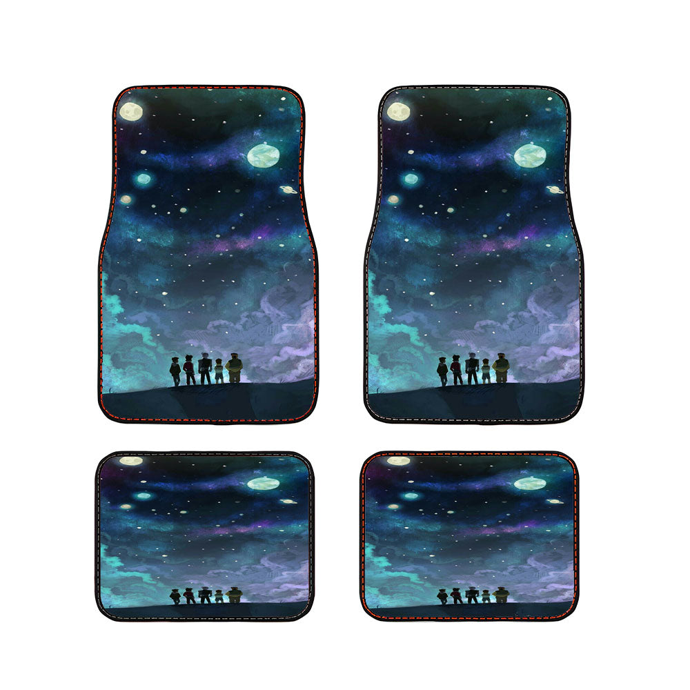 Voltron In Space Nebula Car Floor Mats Accessories