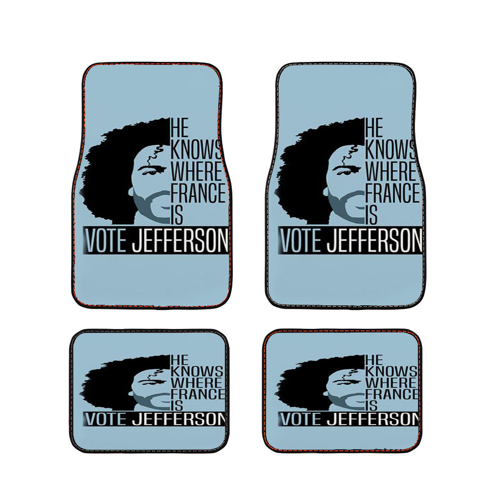 Vote For Jefferson Car Floor Mats Accessories