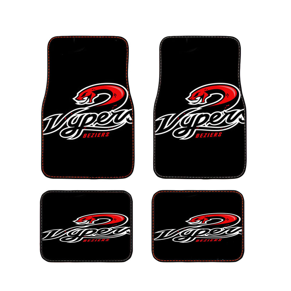 Vypers Beziers Logo Car Floor Mats Accessories